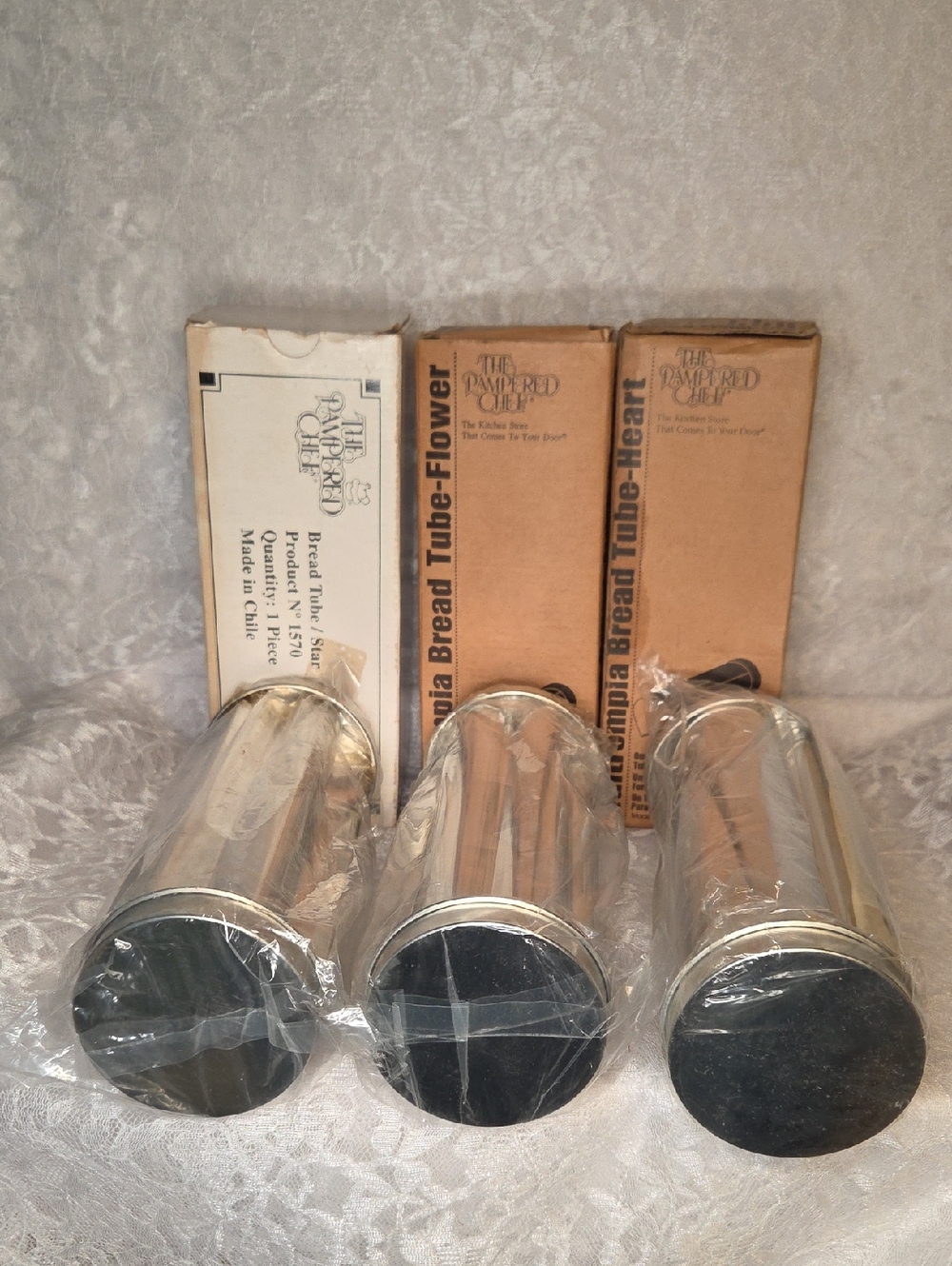 The Pampered Chef: 3 Bread Tubes